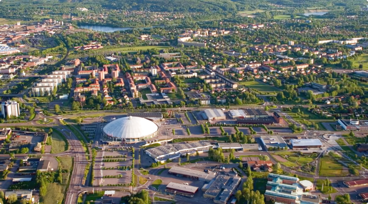 Principais opções de aluguel de carros em Borlänge